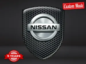 Nissan Pegatinas 3D Gel Estilo Cúpula Tuning Etiquetas Carreras